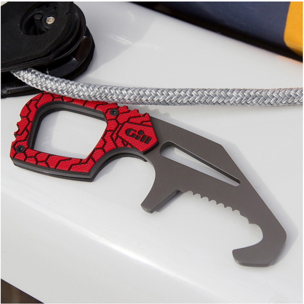 2022 Gill Harnas Rescue Tool - Kluisteren Toets + Mes Titanium Mt008 Rood