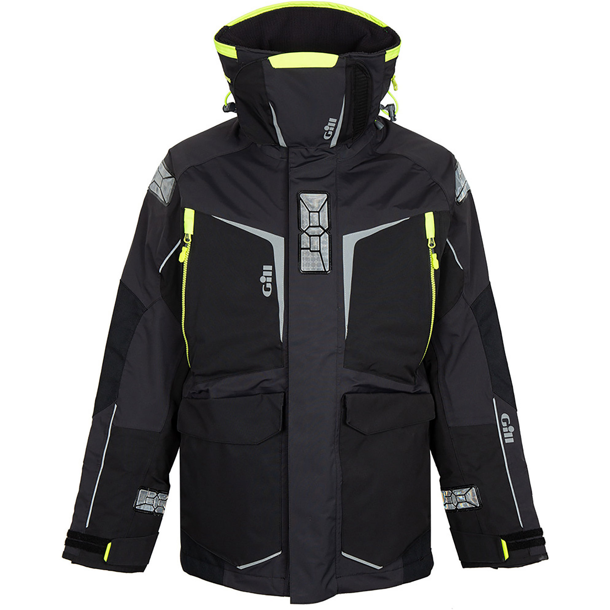 2021 Gill Mens OS1 Offshore Ocean Jacket Graphite OS12J