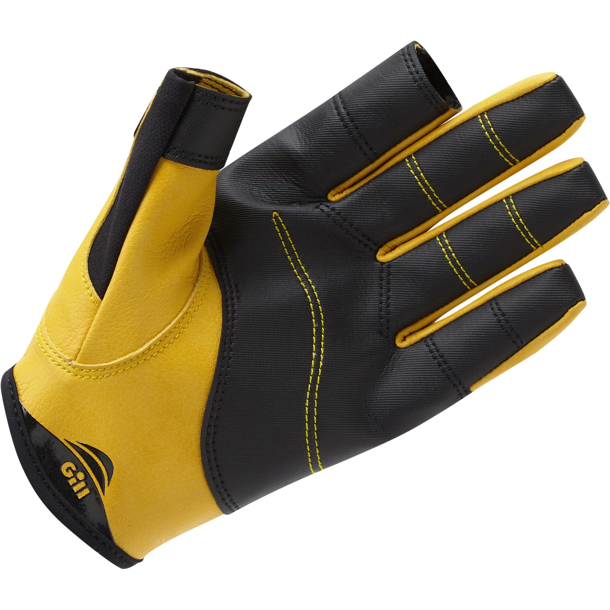 2026 Gill Pro Zeilhandschoenen 7453 - Lange Vingers Black