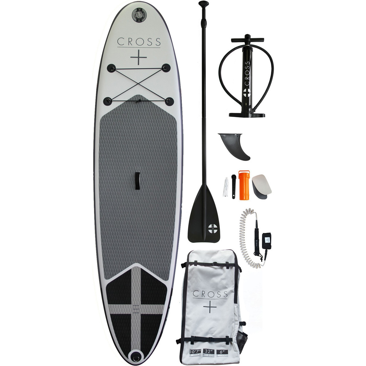 2026 Gul Cross 10'7 Opblaasbaar Sup Sup Board Pakket CB0029-B4