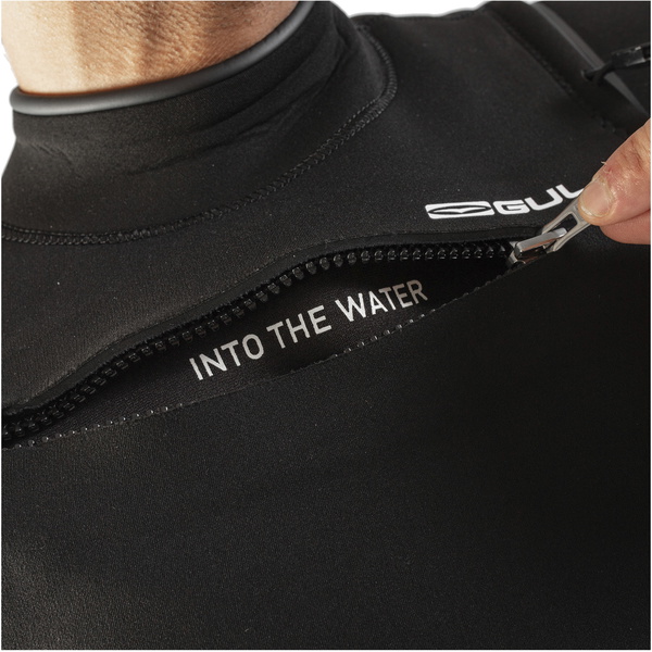 2026 Gul Heren Response FX 5/4mm Borst Ritssluiting Wetsuit RE1242-C1 - Black / Contour Camo