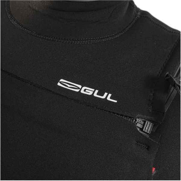 2026 Gul Heren Response FX 5/4mm Borst Ritssluiting Wetsuit RE1242-C1 - Black / Contour Camo