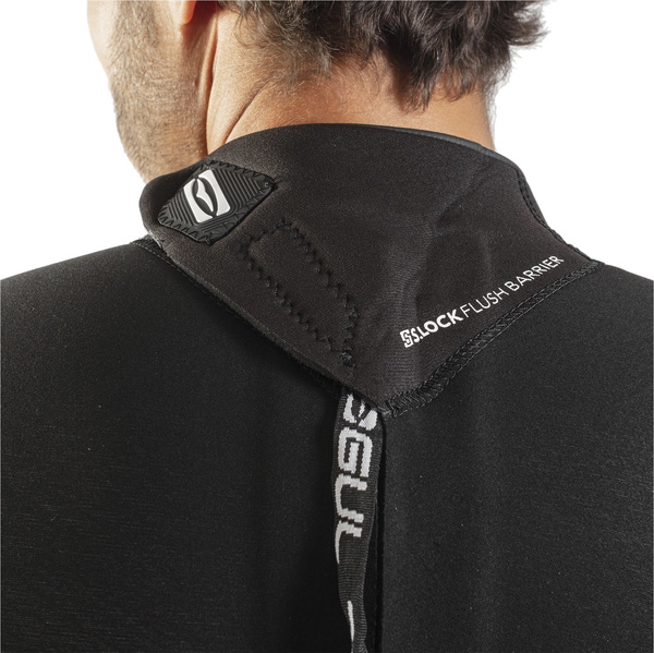 2026 Gul Heren Response 5/3mm Gbs Rug Ritssluiting Wetsuit RE1213-C1 - Black