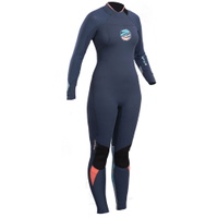 Response Dames FX 3/2mm GBS Wetsuit Blauw / Lijnen Voor 2019