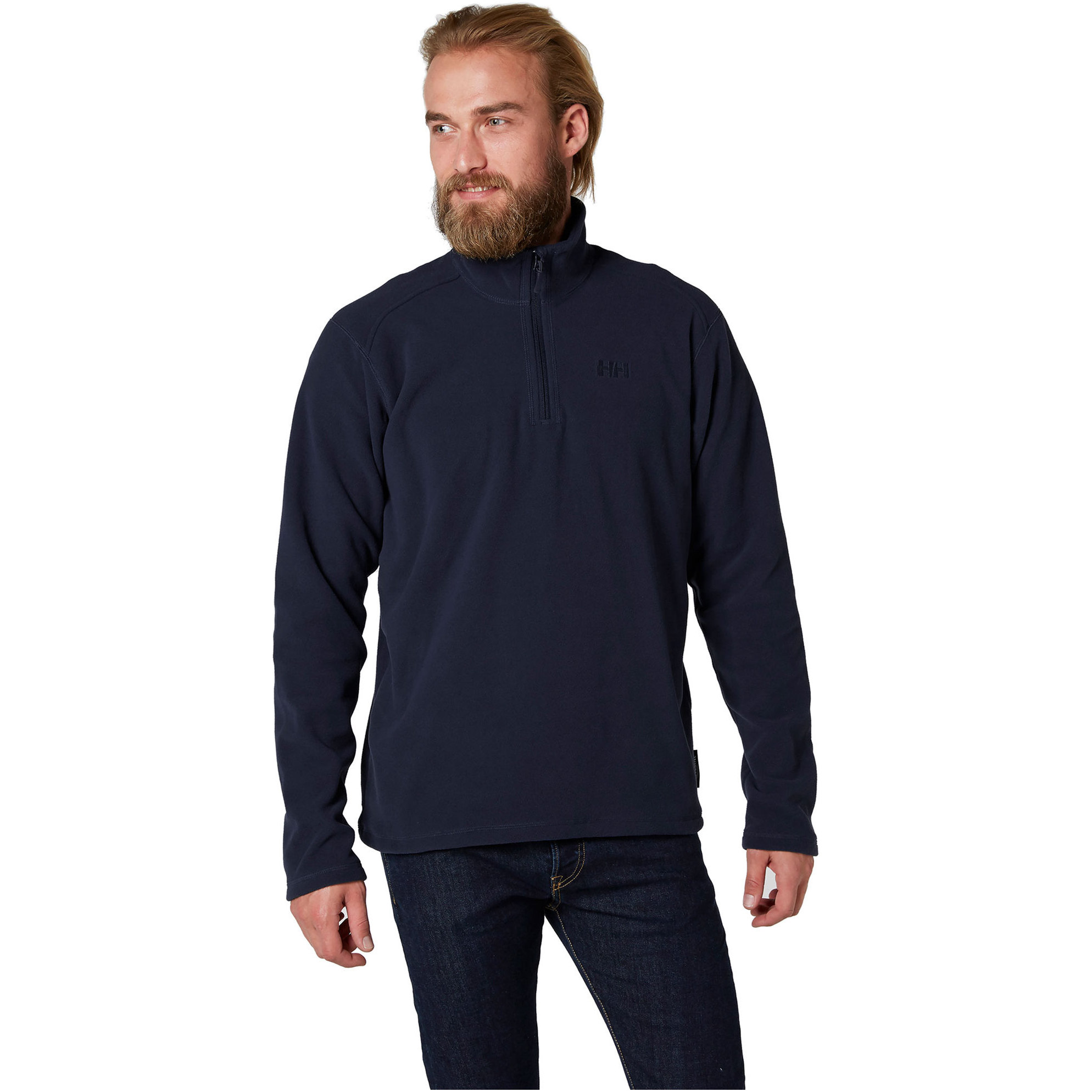 2026 Helly Hansen Heren Daybreaker 1/2 Zip Fleece Navy 50844