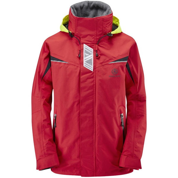 Henri Lloyd Wave Inshore jack Y00353 & Hi-fit broek Y10162 COMBI SET ROOD / ZWART