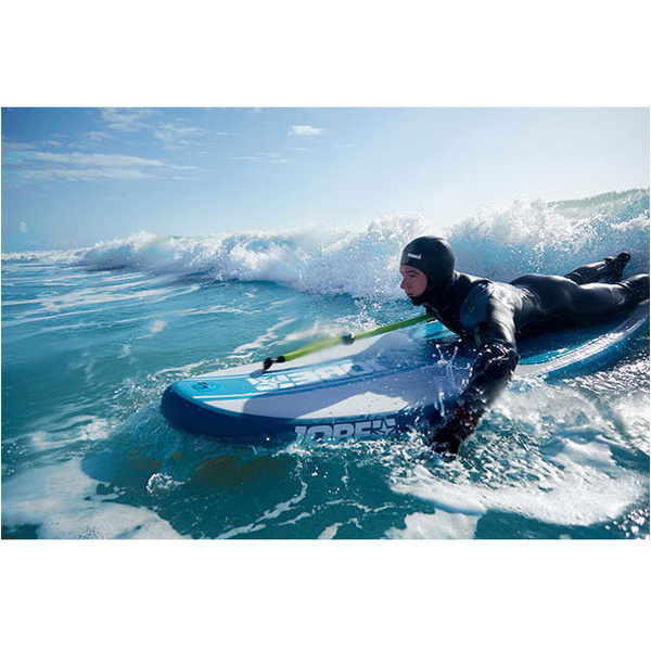  Jobe Lika opblaasbaar stand-up paddleboard 9'4 x 30 "INC paddle, rugzak, pomp en leiband