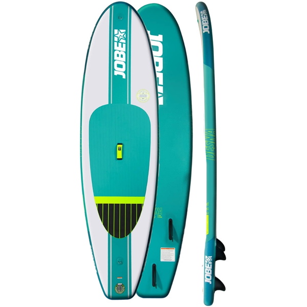2018 Jobe Aero Desna Opblaasbaar Stand Up Paddle Board 10'0 x 32 "INC Paddle, Rugzak, Pomp & Leash