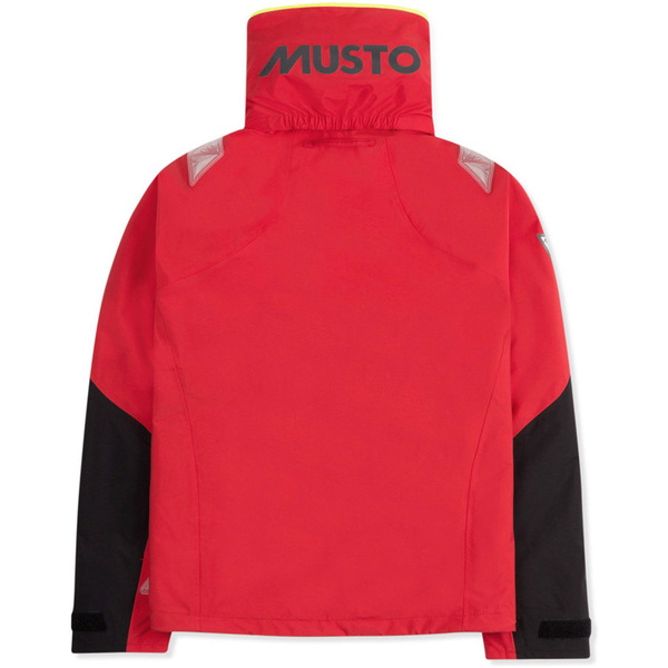 2022 Musto Heren Br2 Coastal Jas True Red Smjk055