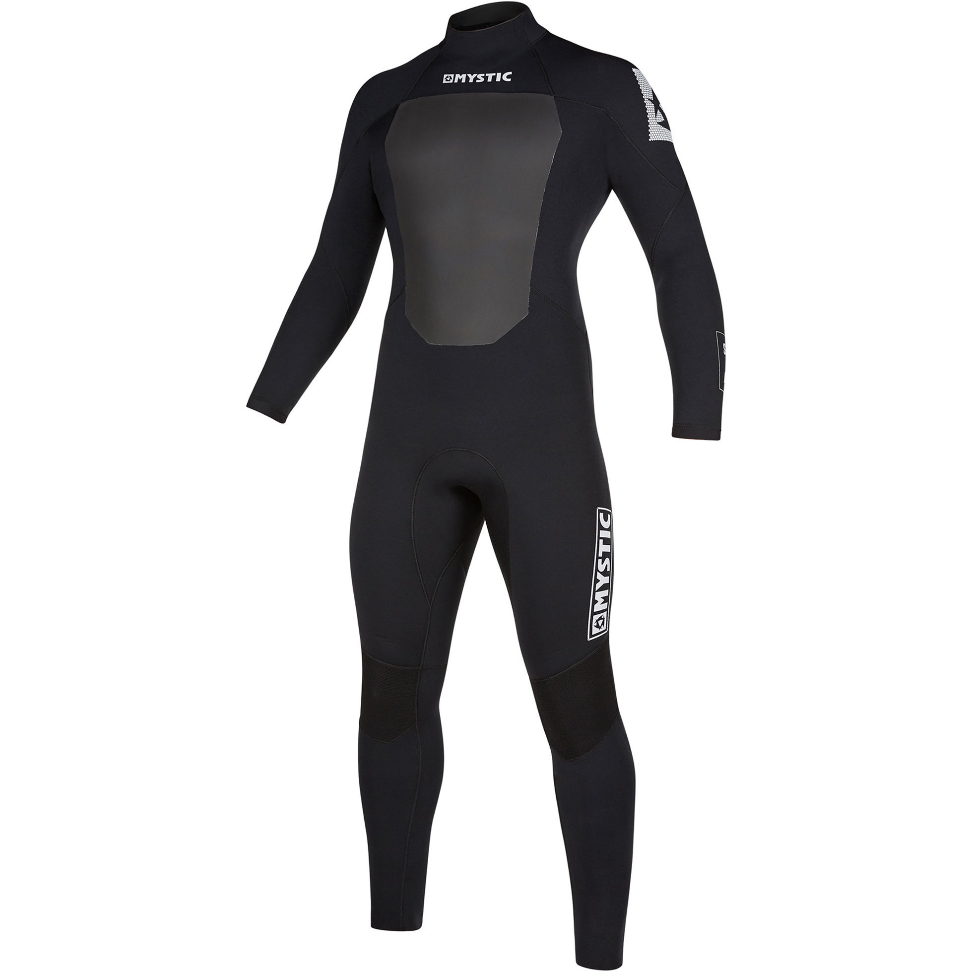 2021 Mystic Heren Star 5/3mm Wetsuit Met Back Zip 200015 - Zwart