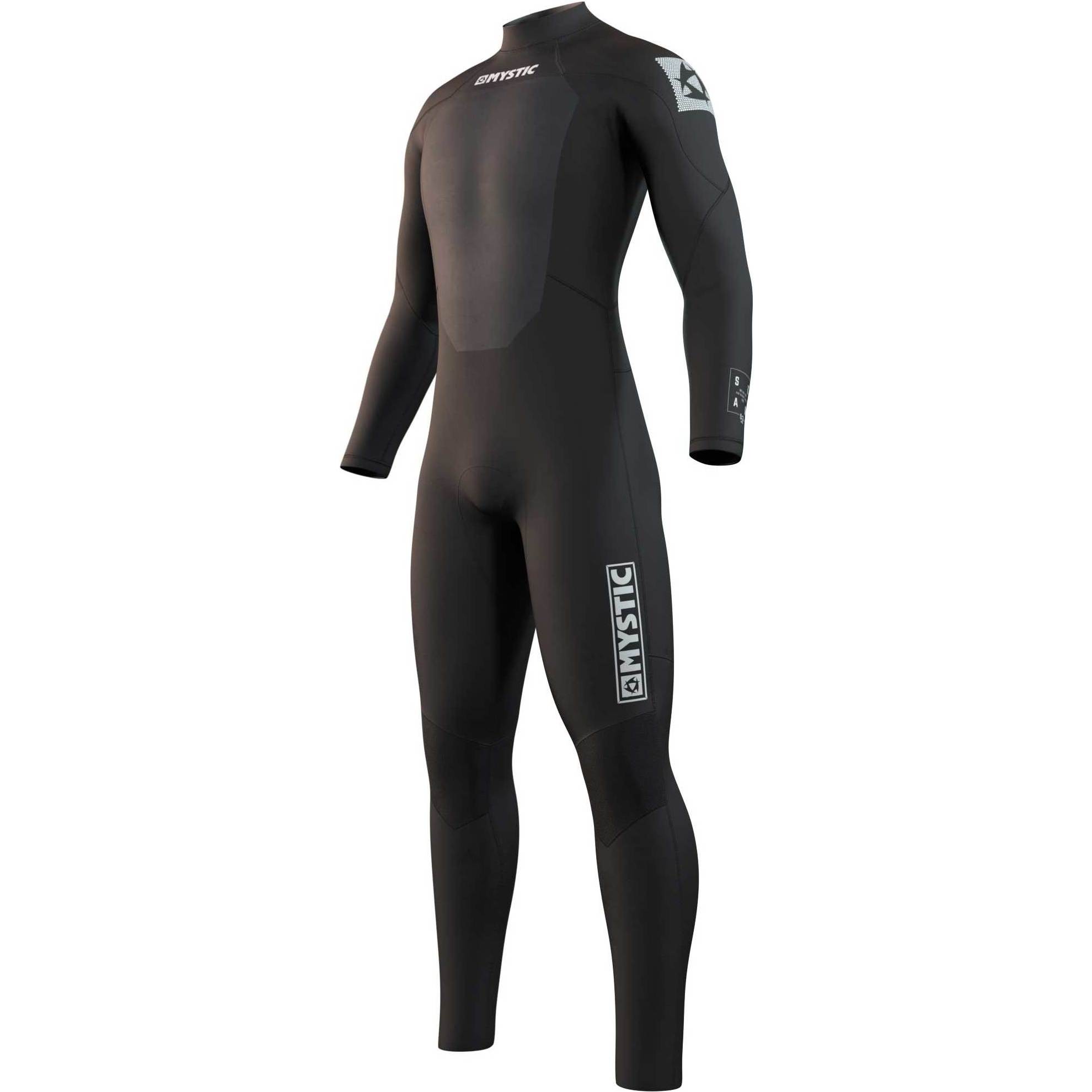 Mystic Heren Star 3/2mm Rug Ritssluiting Wetsuit 210311 - Black