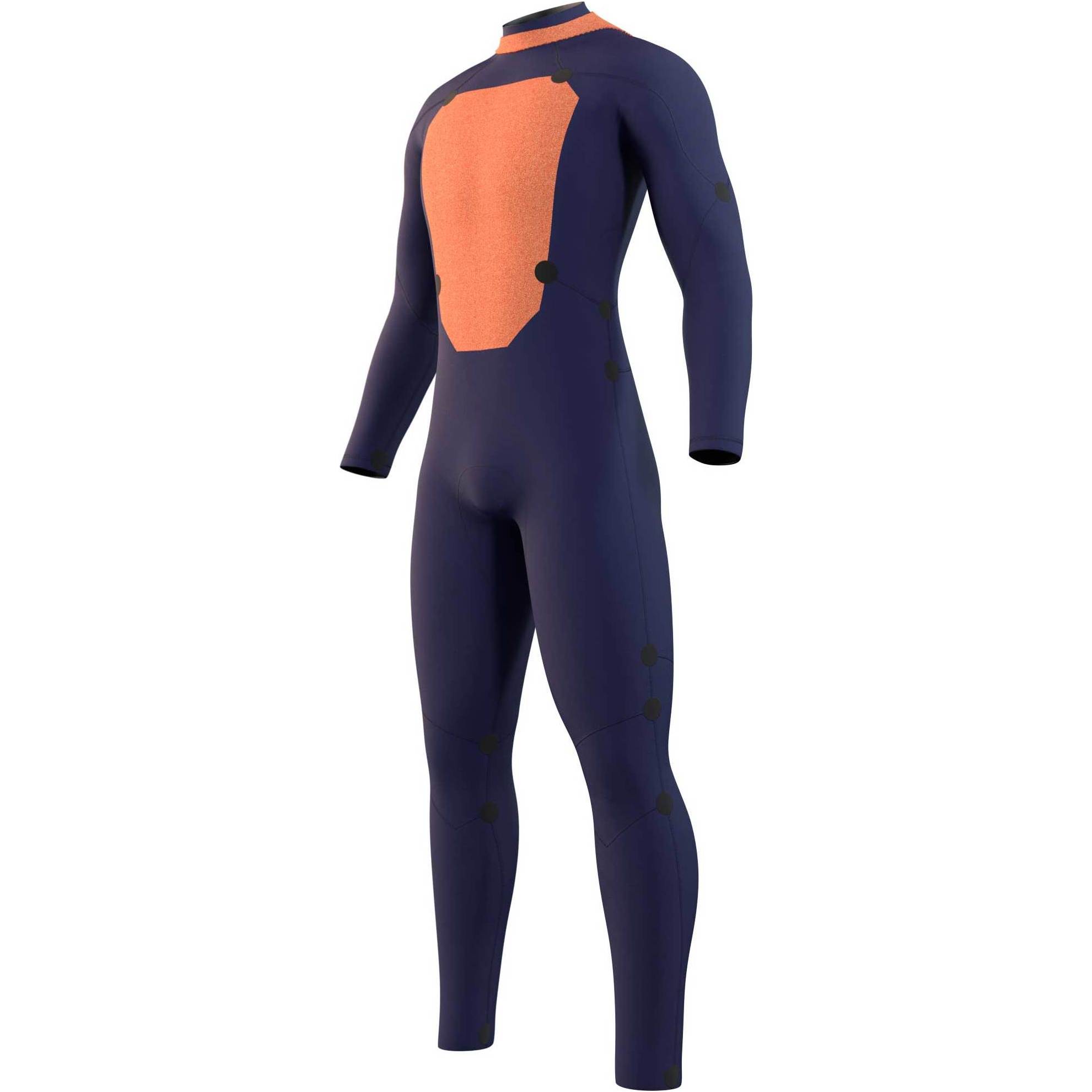 Mystic Heren Star 3/2mm Rug Ritssluiting Wetsuit 210311 - Black