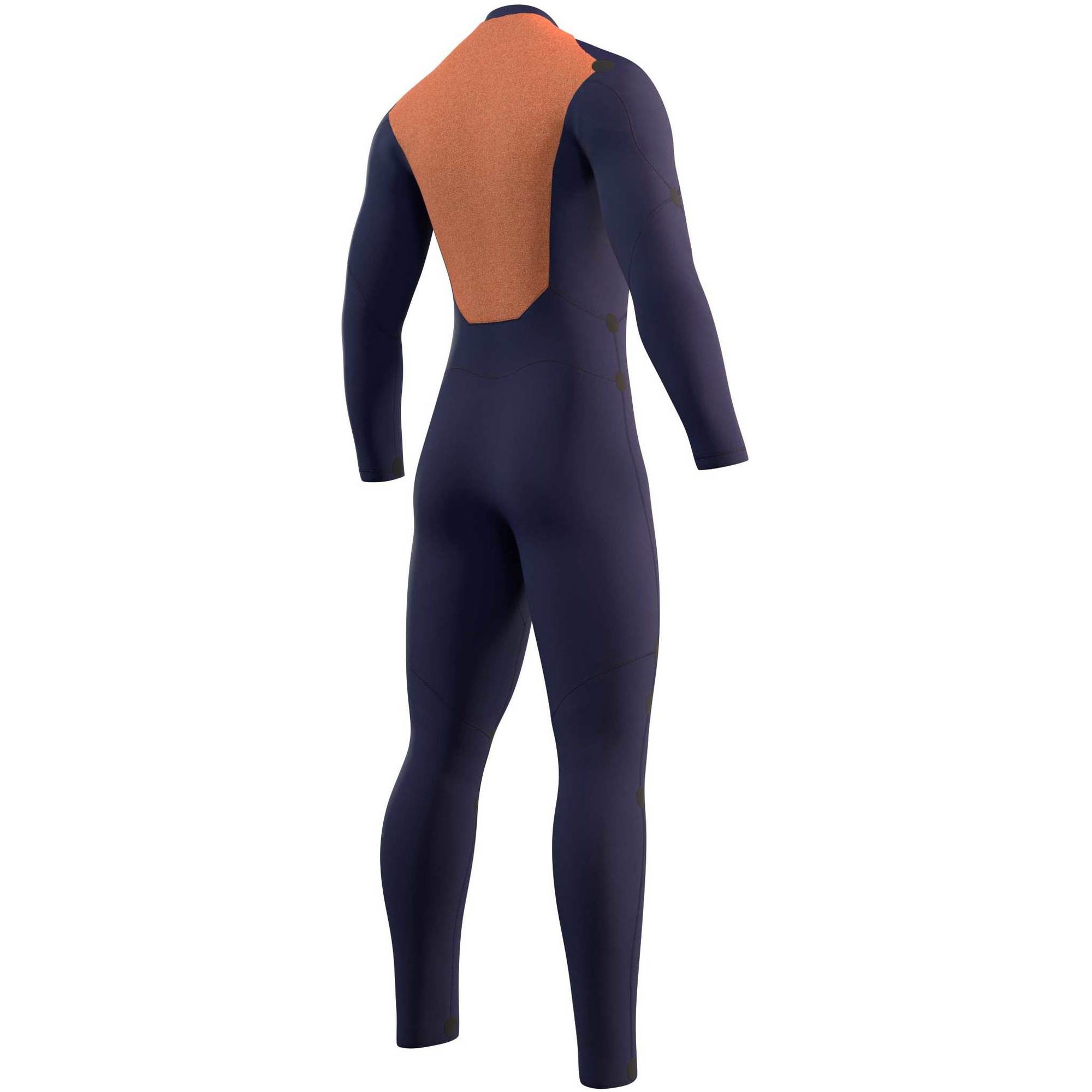Mystic Heren Star 3/2mm Rug Ritssluiting Wetsuit 210311 - Black