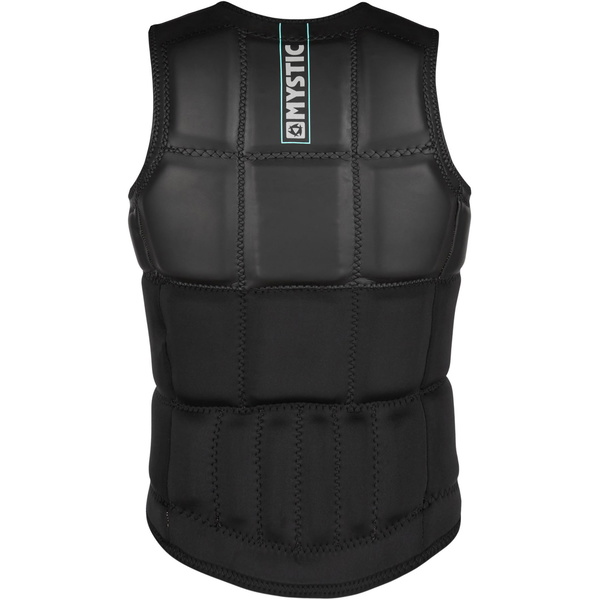 2021 Mystic Verblind Damesvest Met Front Zip 200187 - Zwart Allover