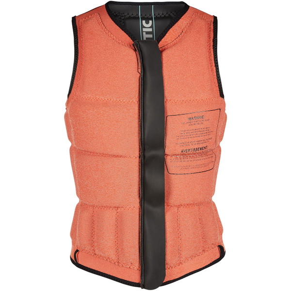 2021 Mystic Verblind Damesvest Met Front Zip 200187 - Zwart Allover