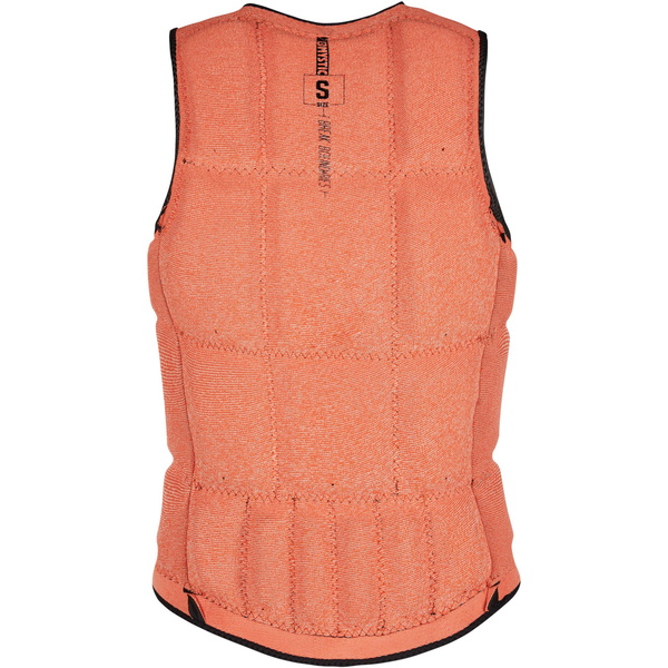 2021 Mystic Verblind Damesvest Met Front Zip 200187 - Zwart Allover