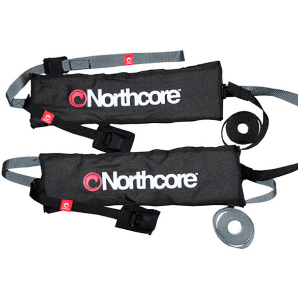 2026 Northcore Single Overhead Soft Roofracks Noco0 - Zwart