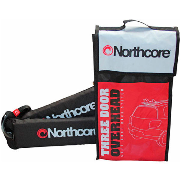 2026 Northcore Drie Deuren Overhead Soft Roofracks Noco64 - Zwart