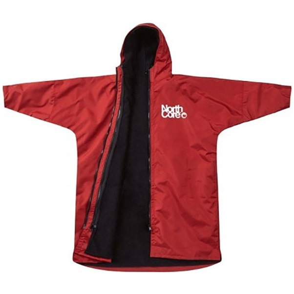 2026 Northcore Beach Basha Pro 4 Seizoenswisseling Robe Noco24j - Rood