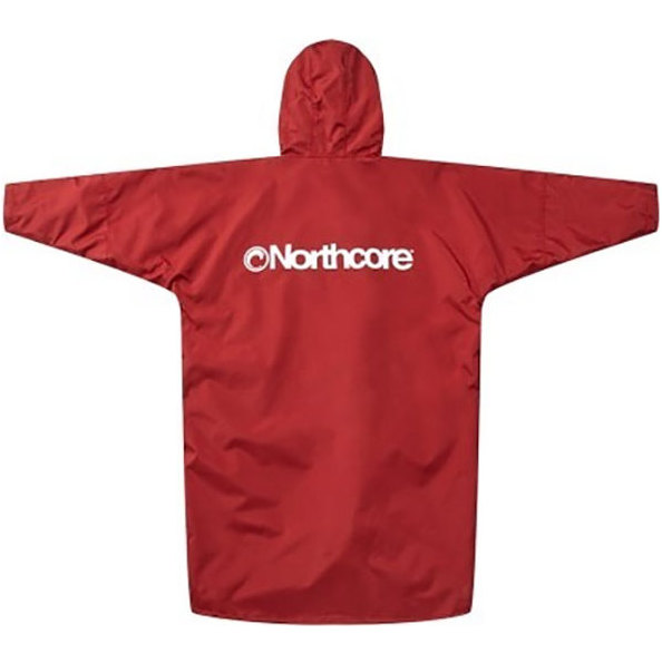 2026 Northcore Beach Basha Pro 4 Seizoenswisseling Robe Noco24j - Rood