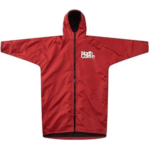 2026 Northcore Beach Basha Pro 4 Seizoenswisseling Robe Noco24j - Rood