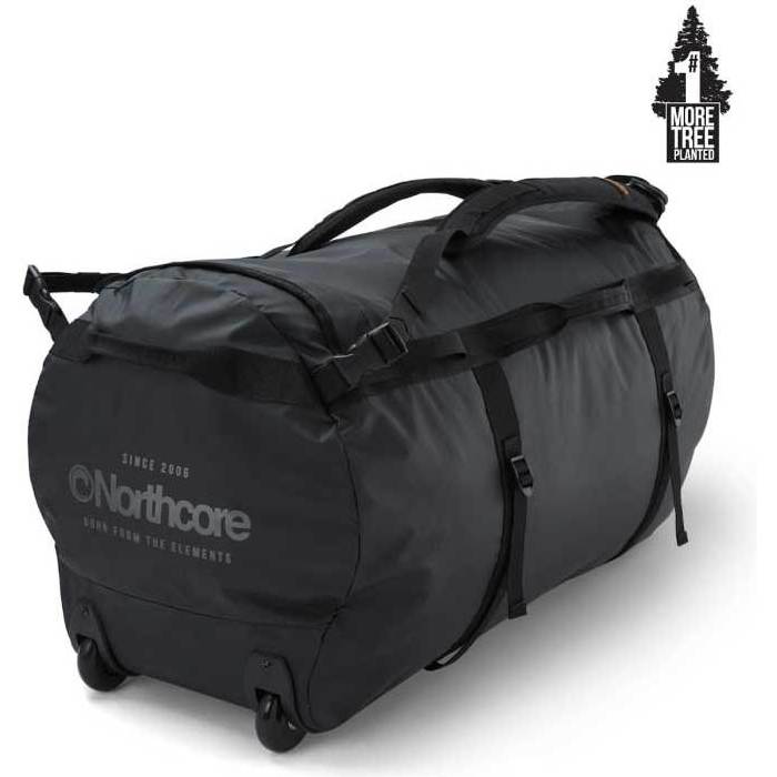 2026 Northcore Duffeltas Op Wielen 110L NOCO123D - Black / Grijs