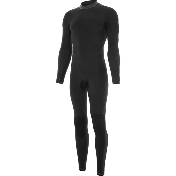 2025 Nyord Heren Furno 3/2mm Rug Ritssluiting Gbs Wetsuit FBM32001 - Black