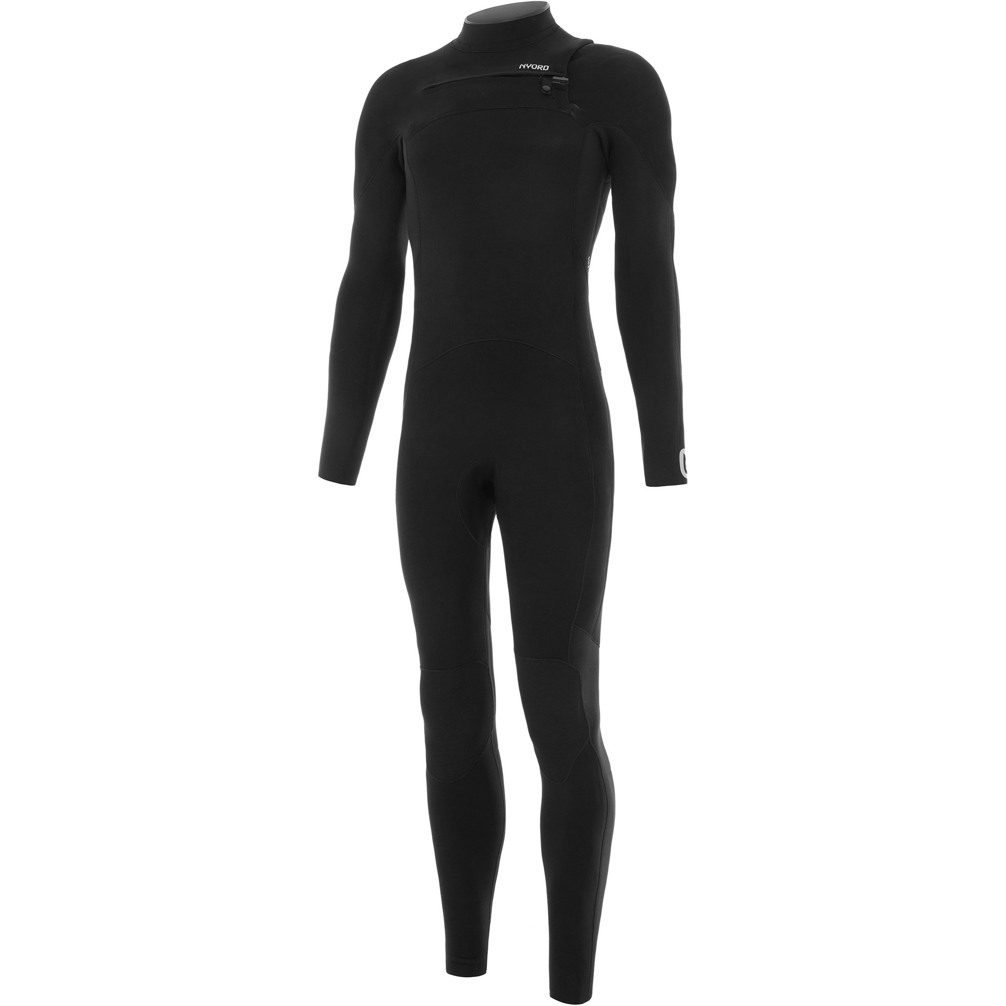 2025 Nyord Heren Furno Warmth 4/3mm Borst Ritssluiting Gbs Wetsuit FWM43001 - Black