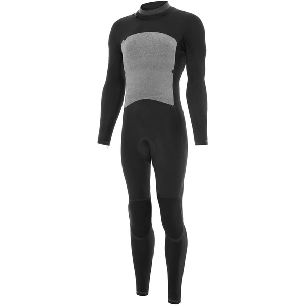 2025 Nyord Heren Furno Warmth 4/3mm Borst Ritssluiting Gbs Wetsuit FWM43001 - Black