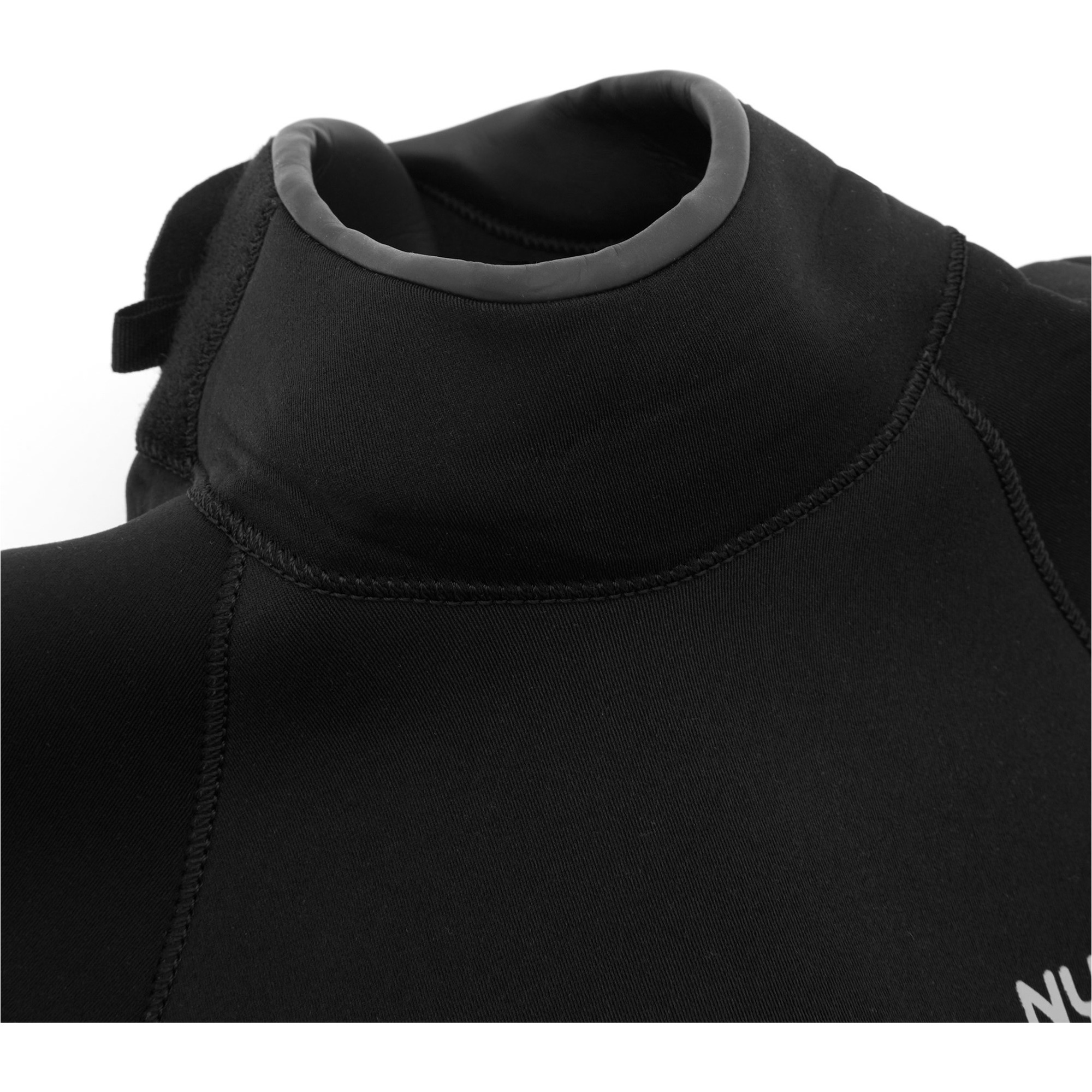 2025 Nyord Dames Furno 3/2mm Rug Ritssluiting Gbs Wetsuit FBW32001 - Black