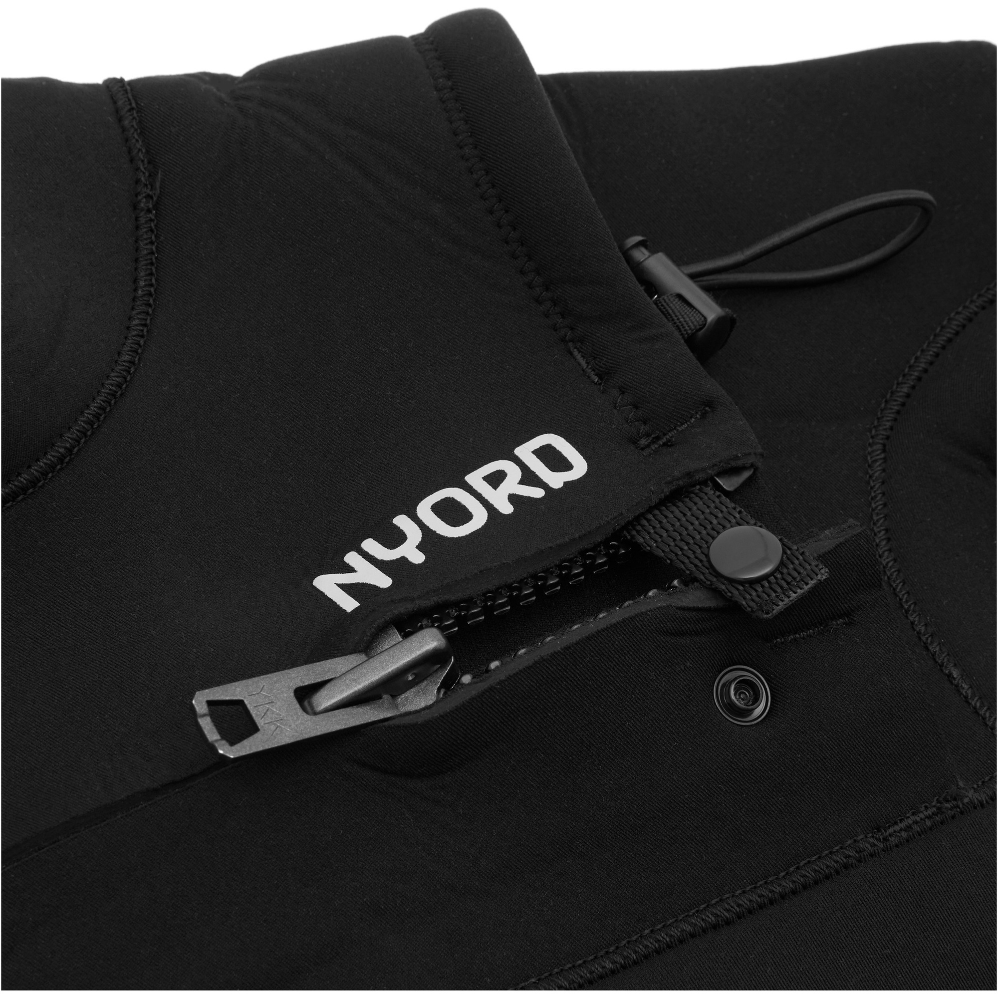 2025 Nyord Dames Furno Warmth 4/3mm Borst Ritssluiting Gbs Wetsuit FWW43001 - Black