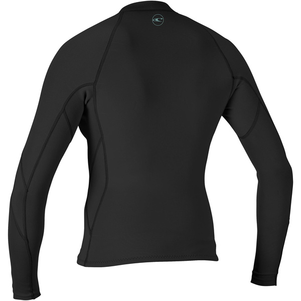 2026 O'neill Vrouwen Reactor Ii 1.5mm Front Zip Neopreen Jas 5294 - Zwart