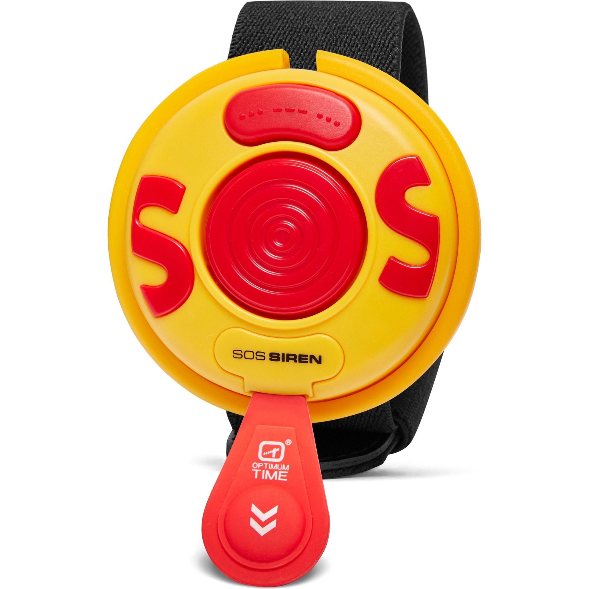2026 Optimum Time SOS Safety Siren OTSOS - Yellow / Red