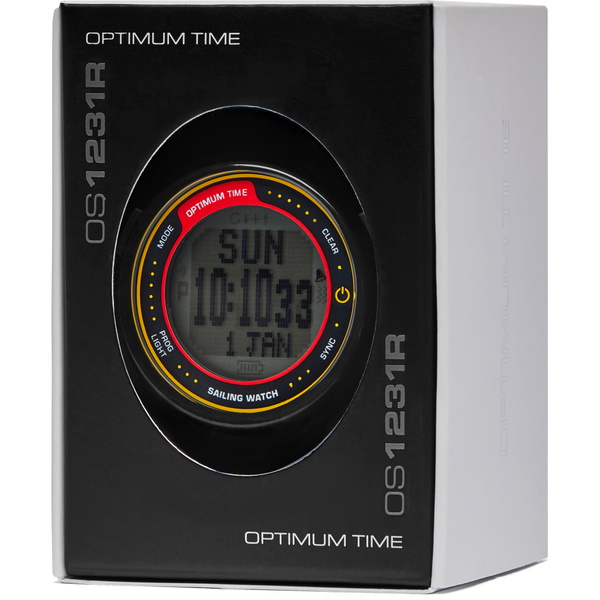 2026 Optimum Time Series 12 Varend Horloge Os123 - Zwart