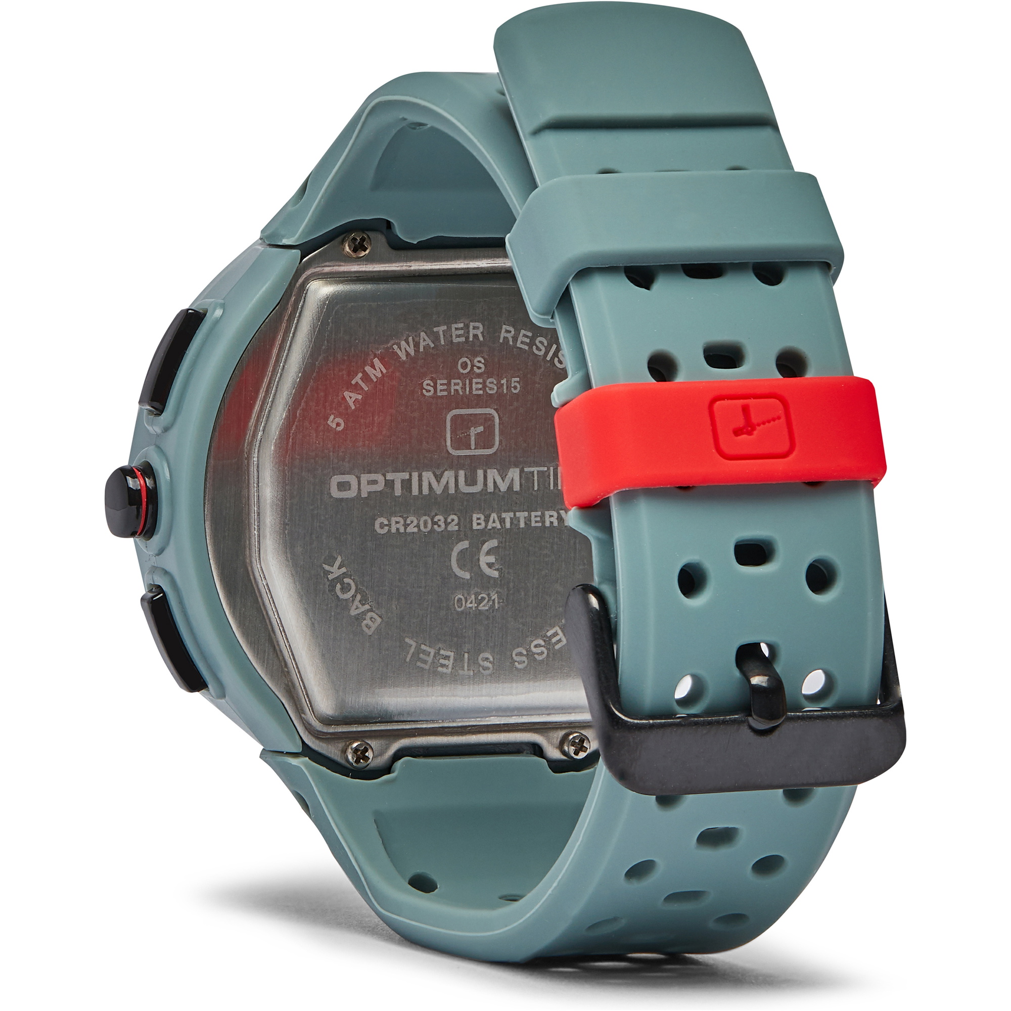 2026 Optimum Time Series 15 Varend Horloge Os152 - Grijs