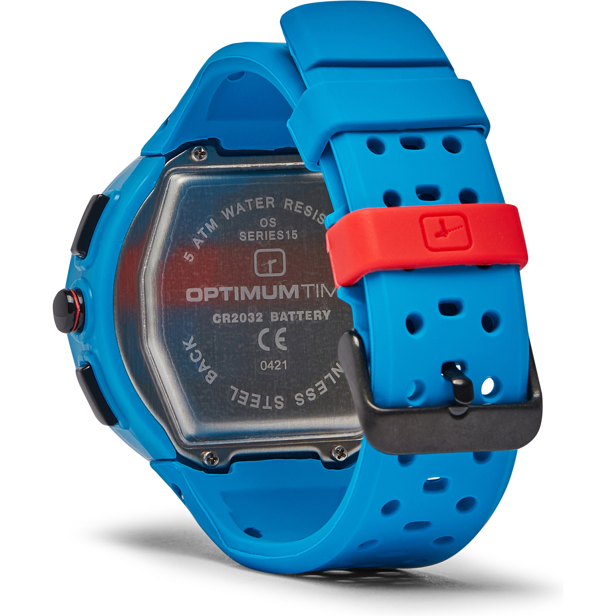 2026 Optimum Time Series 15 Varend Horloge Os152 - Blauw