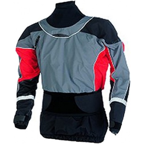 YAK Osprey Kayak Dry Cag in GREY/reddetail 6774 LAST ONE.
