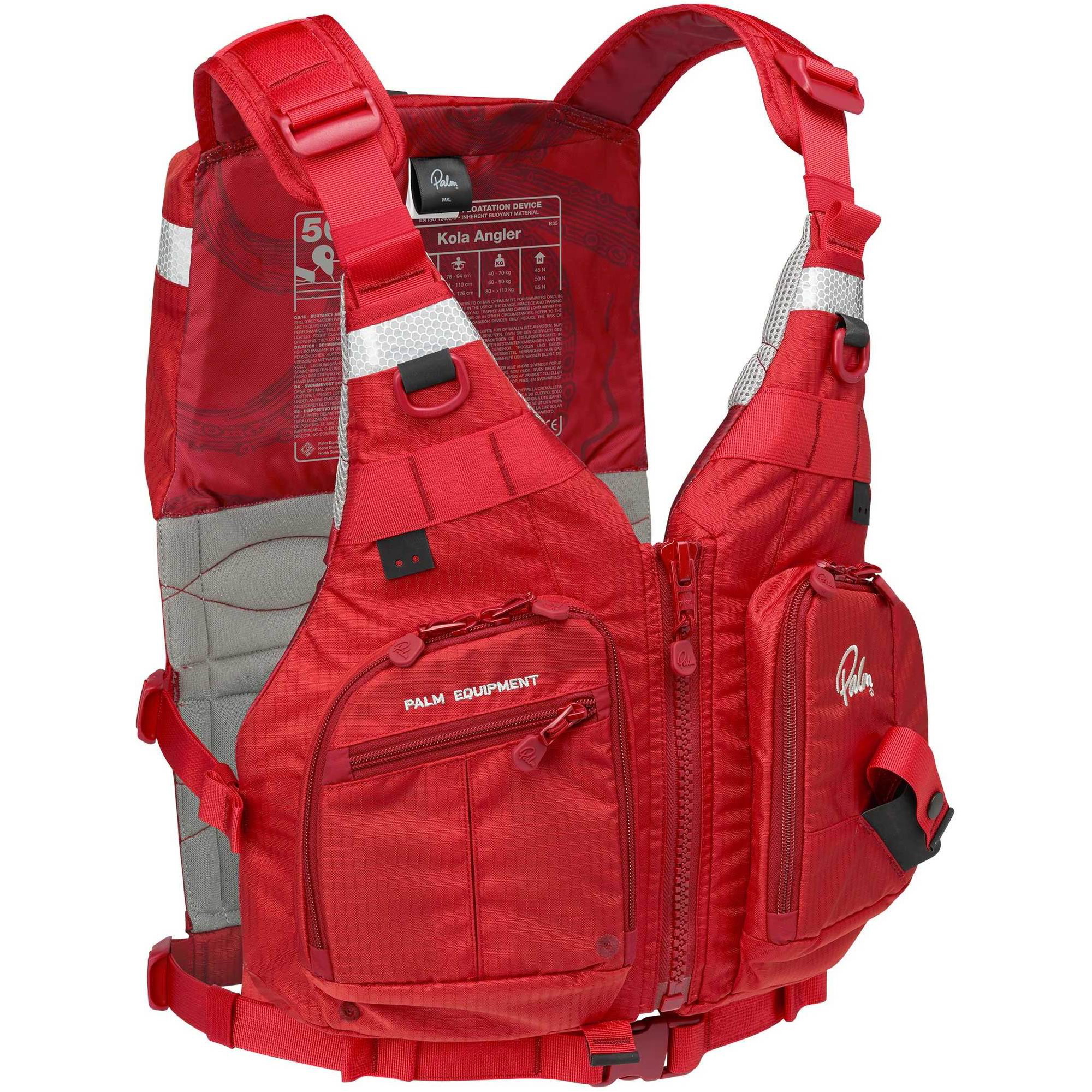 2026 Palm Kola Visser Kajak Pfd 12716 - Vlam