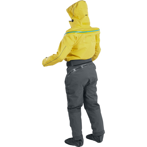 2025 Palm Dames Bora Touring Kajak Droogpak 12383 - Yellow / Jet Grey