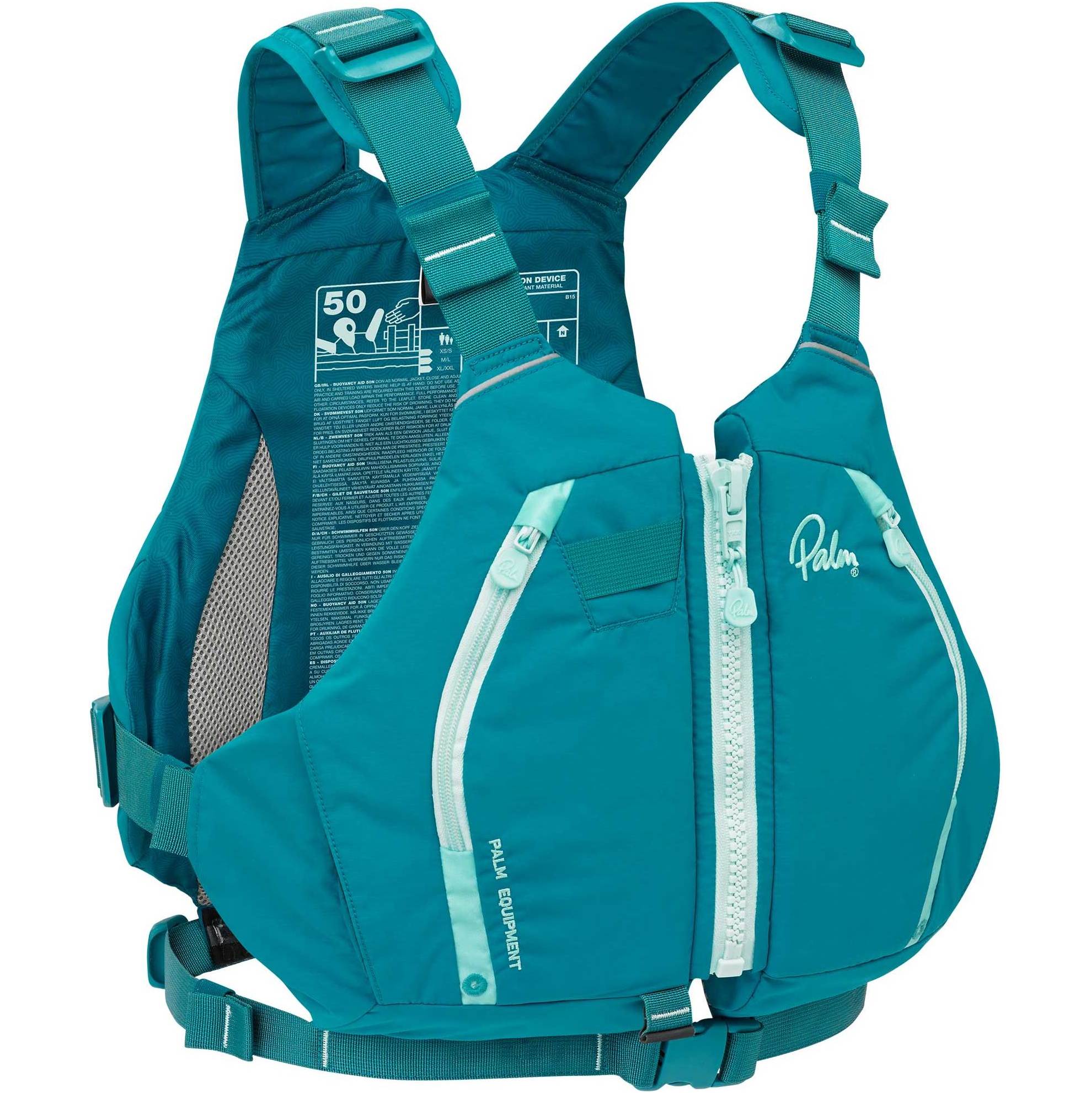 2026 Palm Peyto Dames Pfd 12640 - Teal