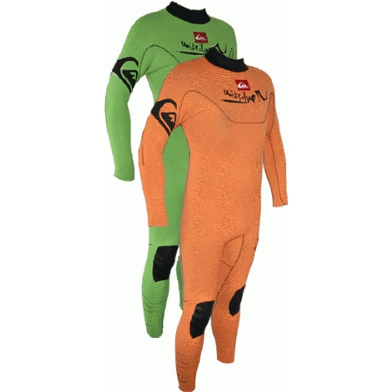 Quiksilver Cell Fluro Green 3/2mm Wetsuit Limited Edition XL ONLY - LAST 1