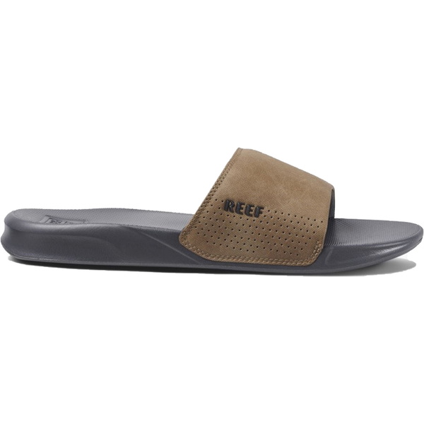 2025 Reef Mens One Sliders RF0A3OND - Grey / Tan