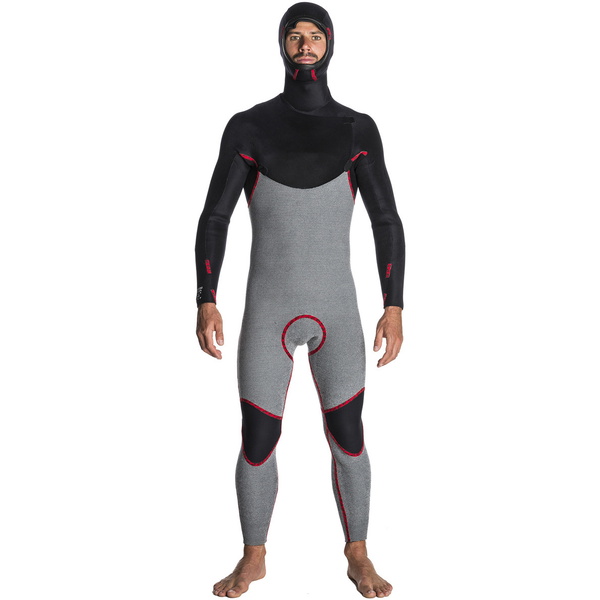 2019 Rip Curl Dawn Patrol 5/4mm Wetsuit Met Chest Zip Zwart WSM7SM