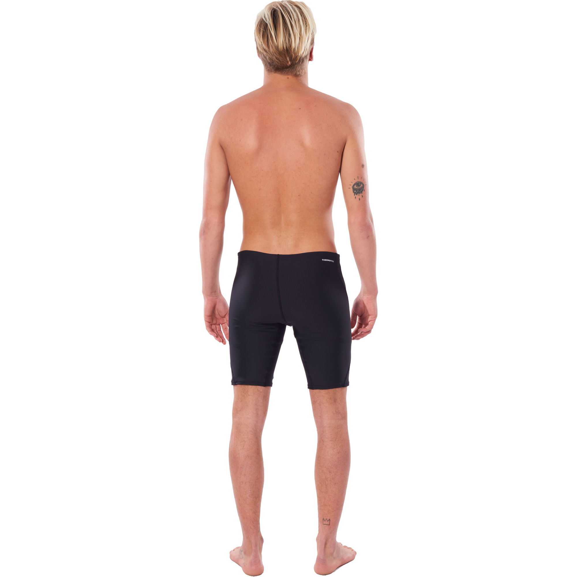 2026 Rip Curl Heren Thermopro Surf Korte Broek WLYYCM - Black