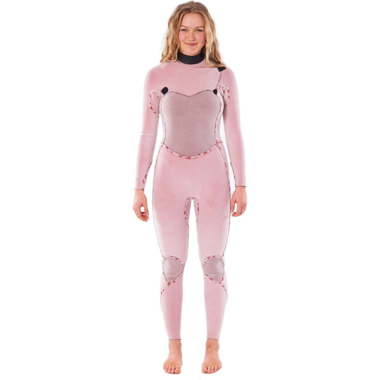 Rip Curl Dames Flashbomb 5/3mm Borst Ritssluiting Wetsuit WSTYGG - Black