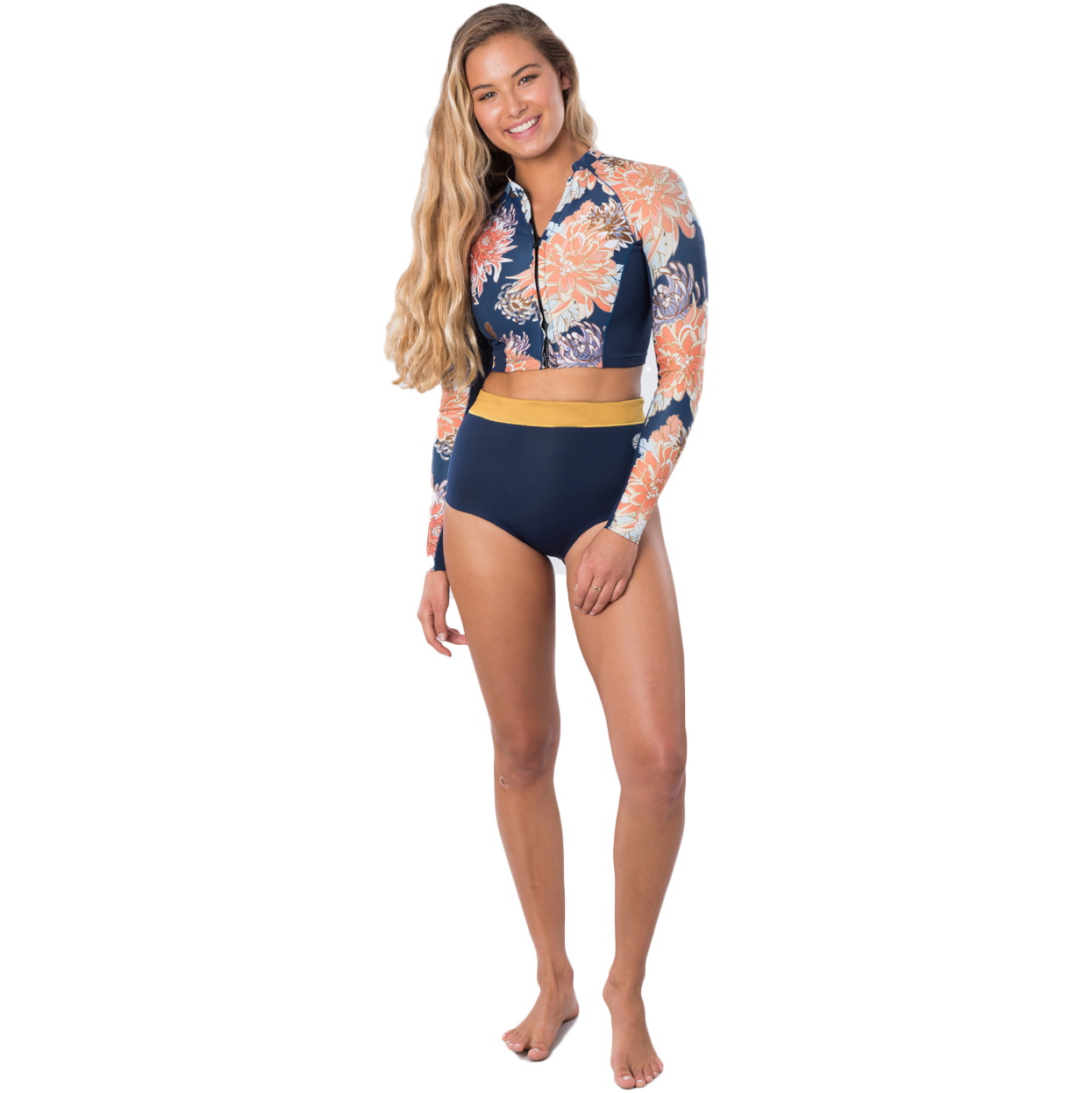 2021 Rip Curl Curl Women's Searchers 1mm Neopreen Short Met Navy