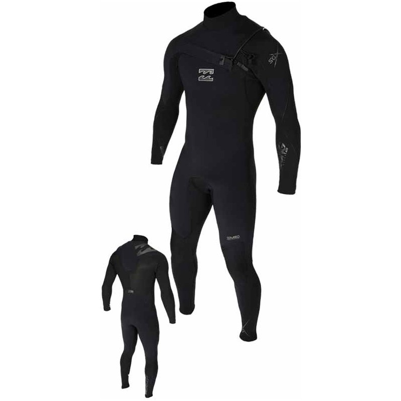 Billabong SGX 4/3mm CHEST ZIP Wetsuit in Black/Metallic 2011 F44M02 lightest suit ever?