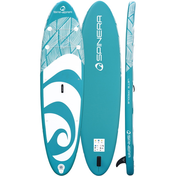Spinera Lets Paddle 11'2 Opblaasbaar Stand Up Paddle Board Pakket - Board, Tas, Pomp, Peddel & Leiband