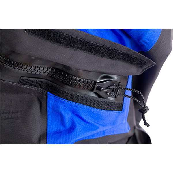 2019 Typhoon Ezeedon 3 Zip- Drysuit zwart / blauw voor dames, inclusief kitzak 100159