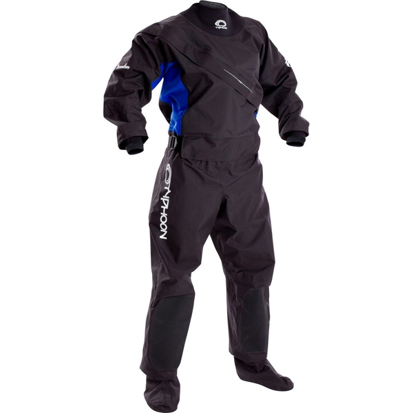 2019 Typhoon Ezeedon 3 Zip- Drysuit zwart / blauw voor dames, inclusief kitzak 100159